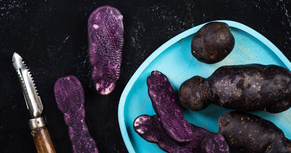 fioletowe ziemniaki - odchudzanie